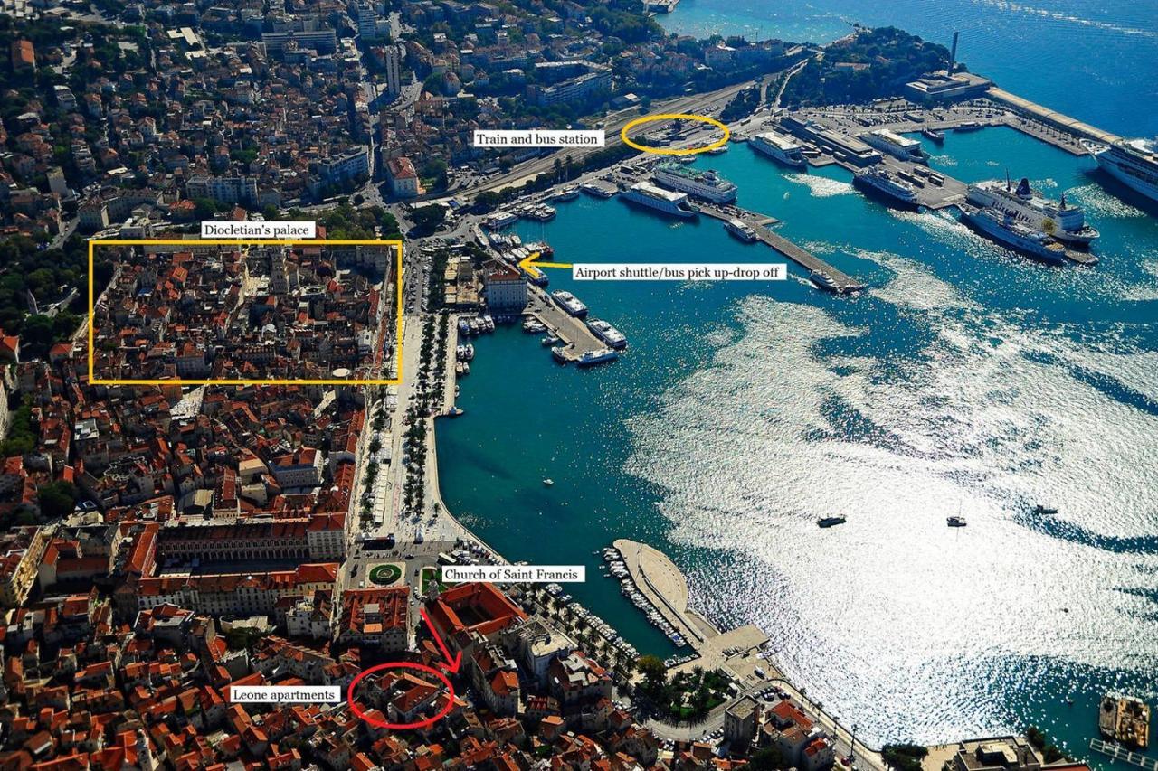 Luxury Apts Leone Split Centre Kültér fotó